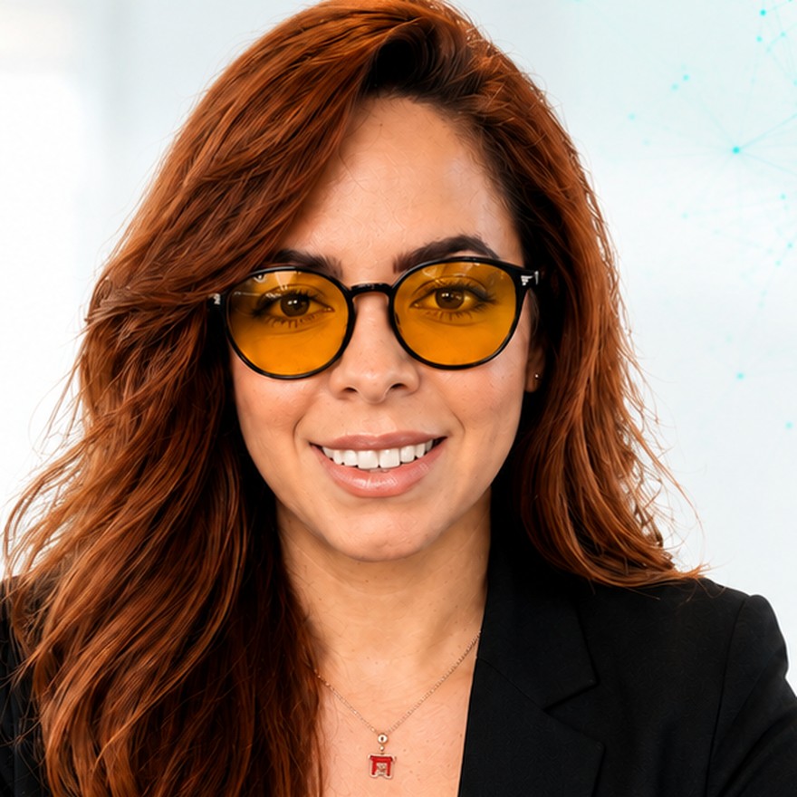 Retrato de Nancy Rodríguez, fundadora de N-AI